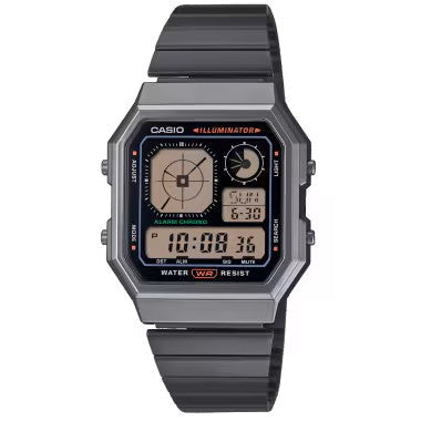 Relógio Digital Casio Cinzento - A130WEGG-1A