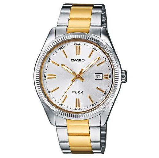 Relógio Analógico Casio Bicolor - MTP-1302PSG-7A