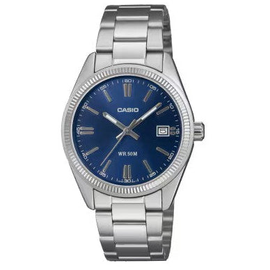 Relógio Casio com Mostrador Azul - UTP-1302PD-2A1V