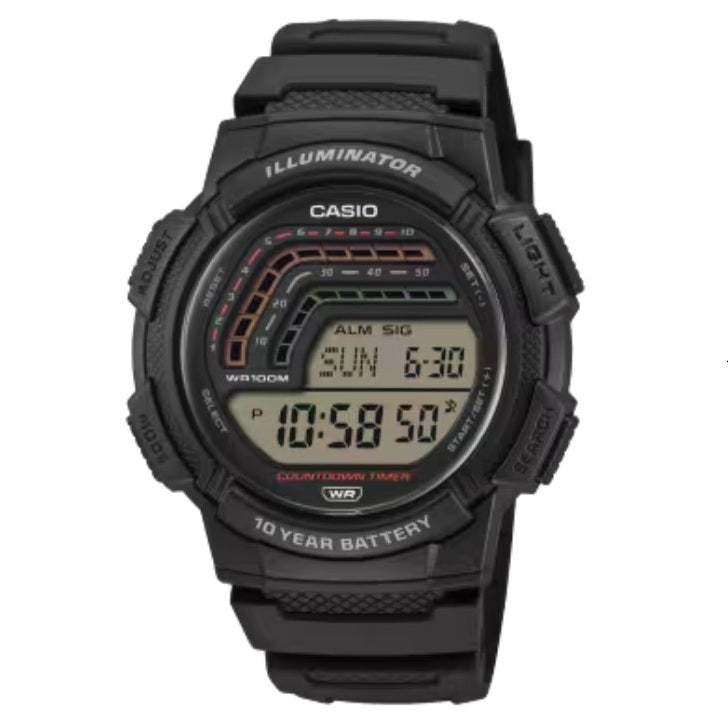 Relógio Digital Casio Countdown - WS-1800-1AV
