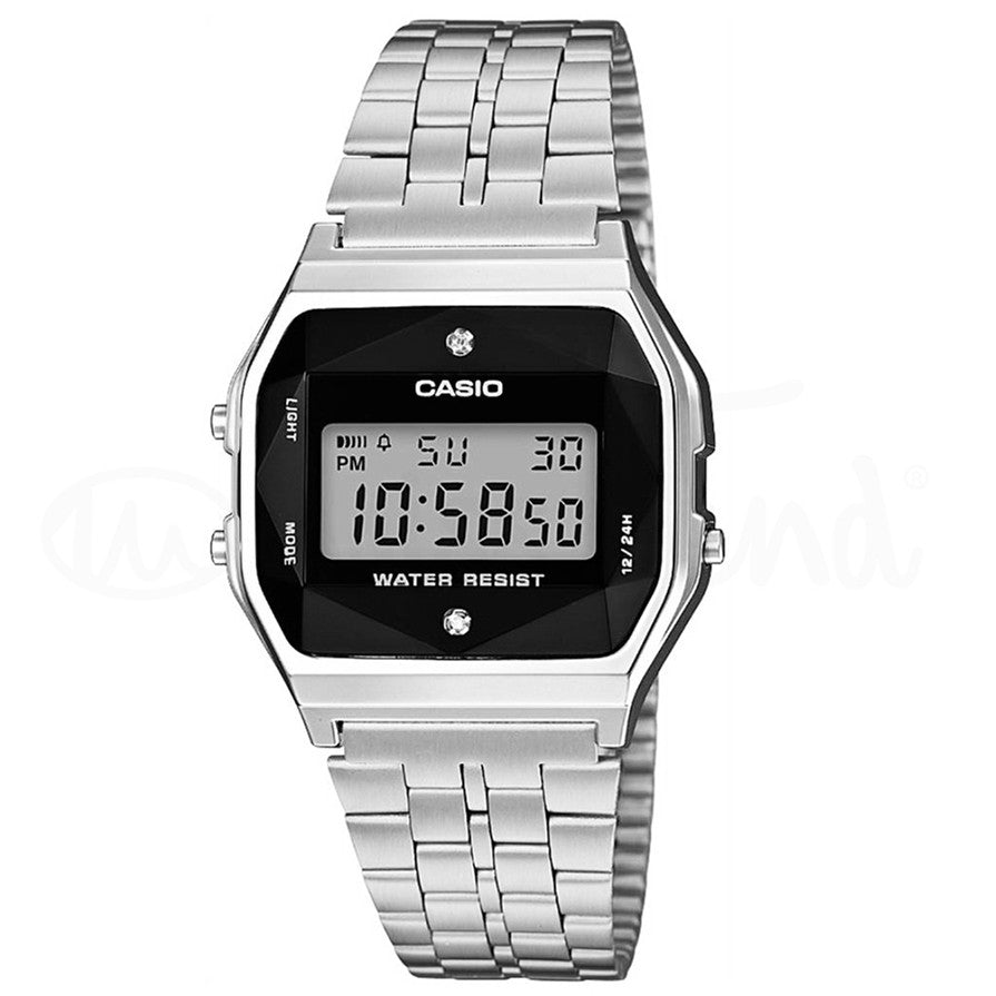 Relógio Digital Casio Prateado - A159WAD-1