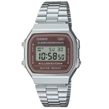 Relógio Digital Casio Castanho - A168WA-5AY