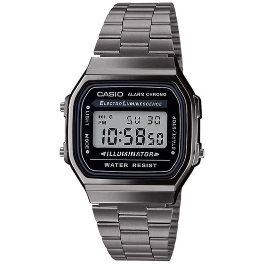 Relógio Digital Casio Cinzento Escuro - A168WEGG-1A