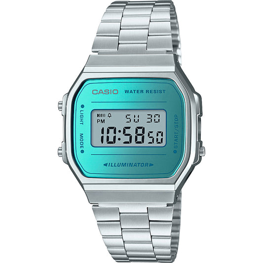 Relógio Digital Casio Turquesa - A168WEM-2