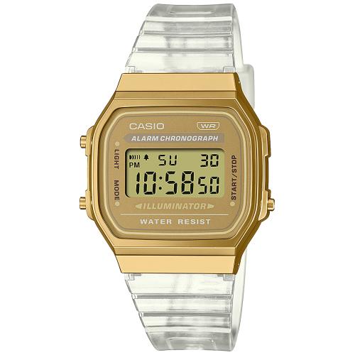 Relógio Digital Casio Transparente - A168XESG-9A