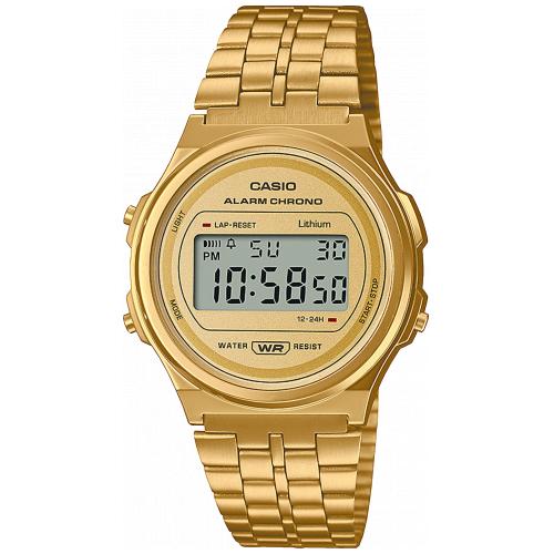Relógio Digital Casio Dourado - A171WEG-9A