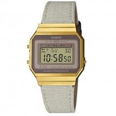 Relógio Digital Casio Bracelete Cinzenta - A700WEGL-7A
