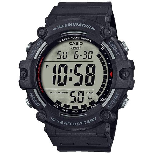 Relógio Digital Casio Preto - AE-1500WH-1A