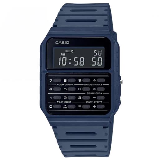 Relógio Calculadora Casio Azul-Escuro - CA-53WF-2B