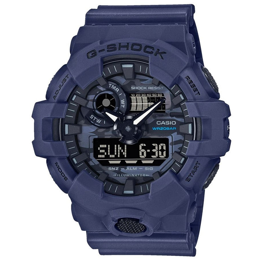 Relógio Casio G-Shock Azul - GA-700CA-2A