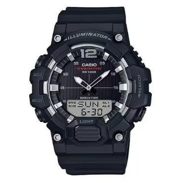 Relógio Casio Illuminator Preto - HDC-700-1A