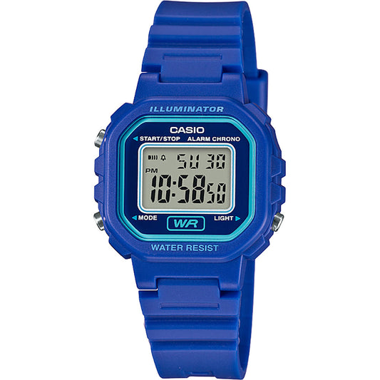 Relógio Digital Casio Azul - LA-20WH-2A