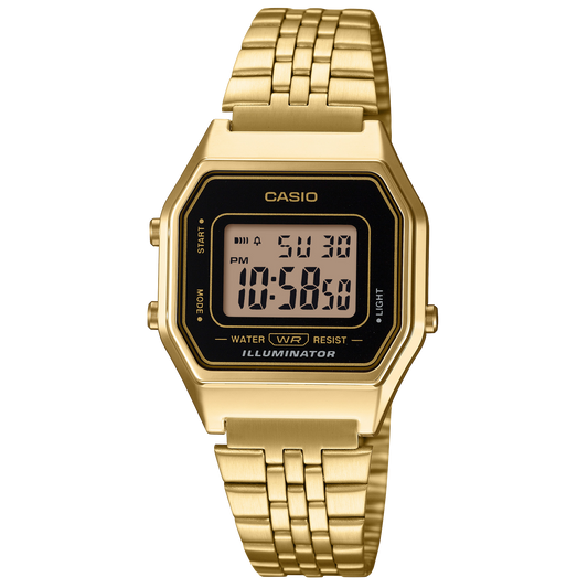 Relógio Digital Casio Dourado - LA680WEGA-1