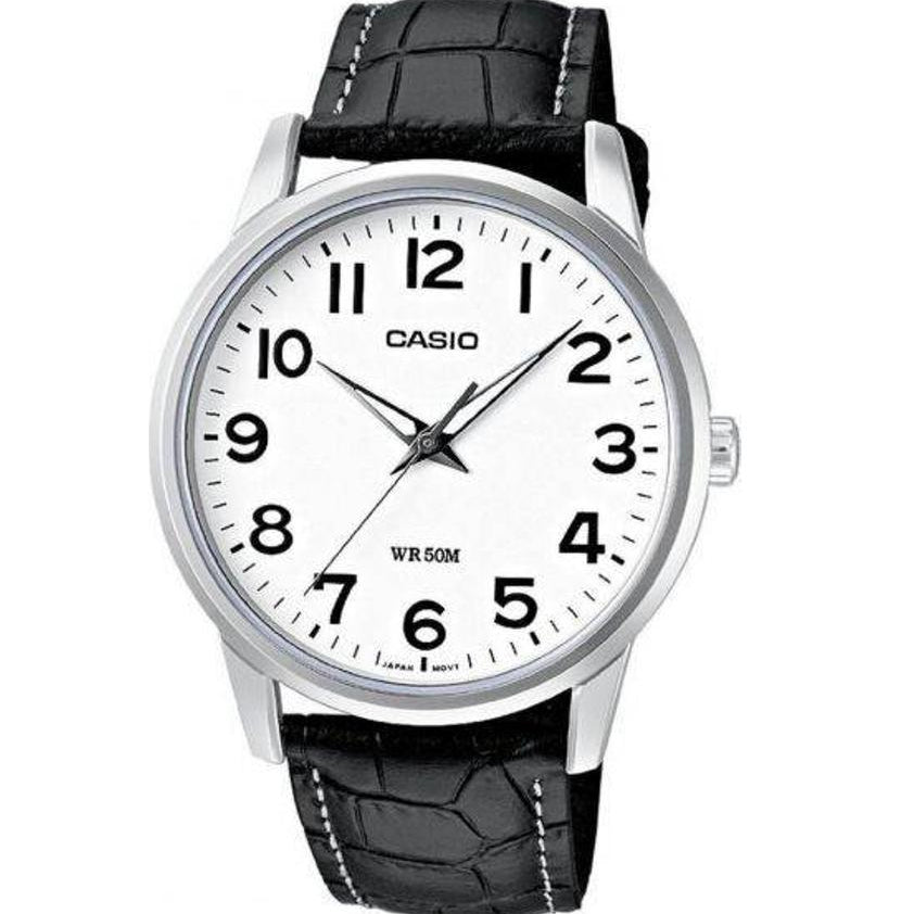 Relógio Casio com Bracelete Preta - LTP-1303L-7B