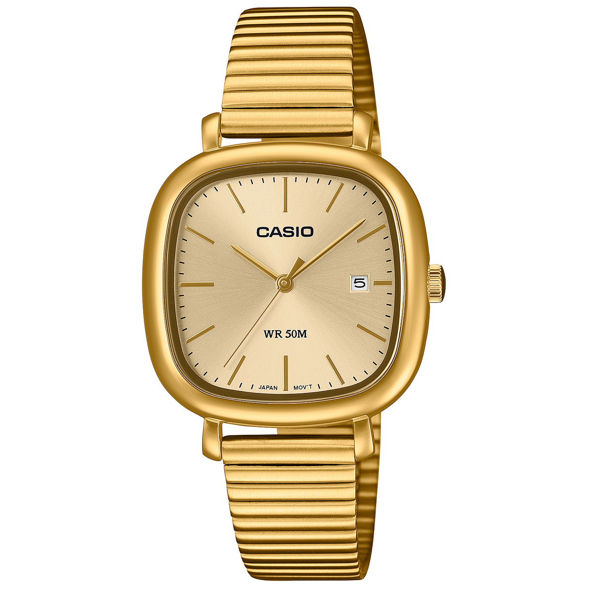 Relógio Analógico Casio Dourado - LTP-B166G-9AV