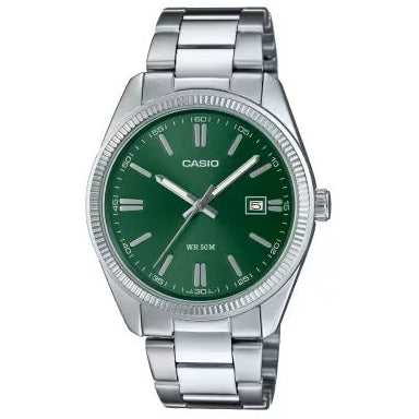 Relógio Analógico Casio Verde - MTP-1302D-3AV