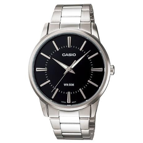 Relógio Analógico Casio Preto - MTP-1303D-1A
