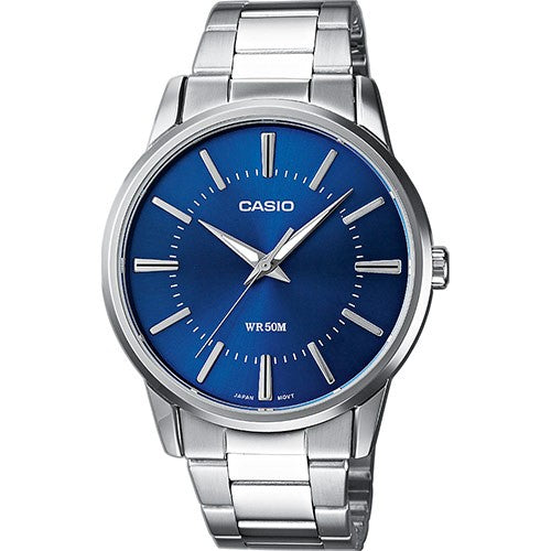 Relógio Analógico Casio Azul - MTP-1303D-2A