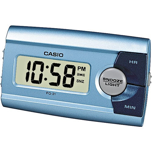 Despertador Digital Casio Azul - PQ-31-2EF