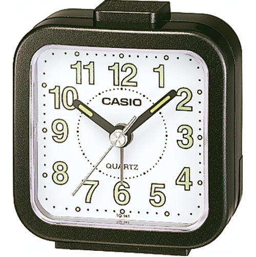 Relógio Despertador Casio Preto - TQ-141-1EF