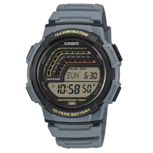 Relógio Digital Casio Cinzento - WS-1800-2AV