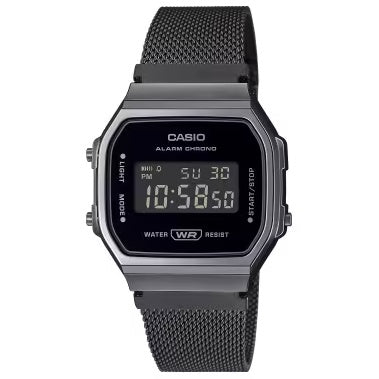 Relógio Digital Casio Preto - A168WEMB-1B