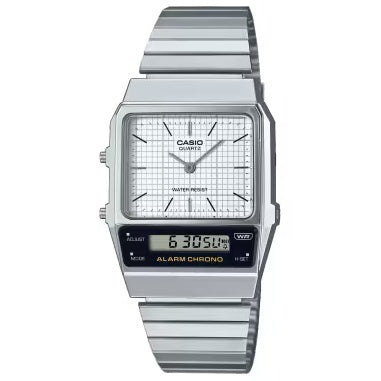 Relógio Analógico-Digital Casio Branco - AQ-800E-7A