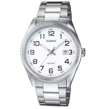 Relógio Analógico Casio Prateado - MTP-1302D-7B